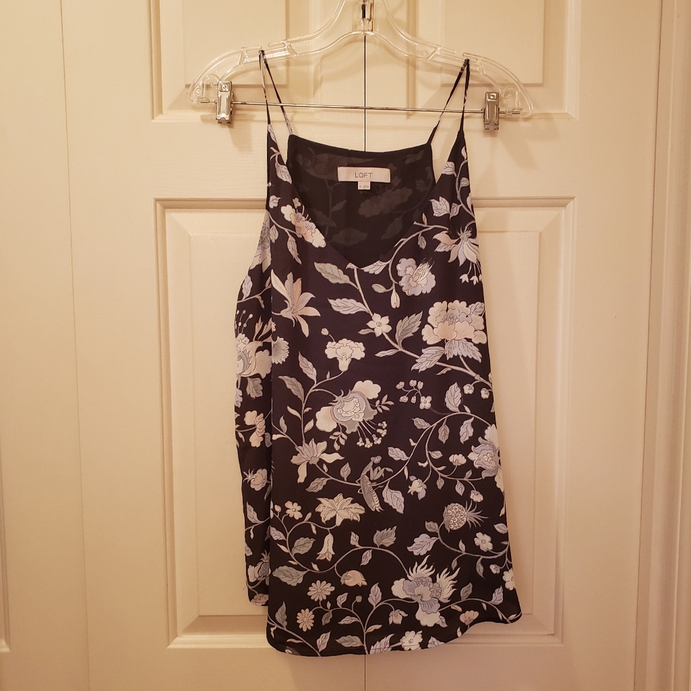 LOFT Spaghetti Strap Top Sz XL